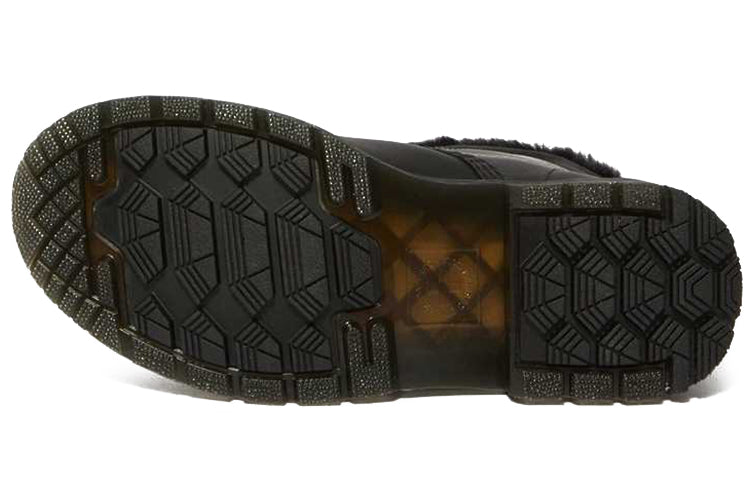 (WMNS) Dr.Martens 1460 Kolbert Wintergrip Faux Fur Lined Boots 'Black' 24015001
