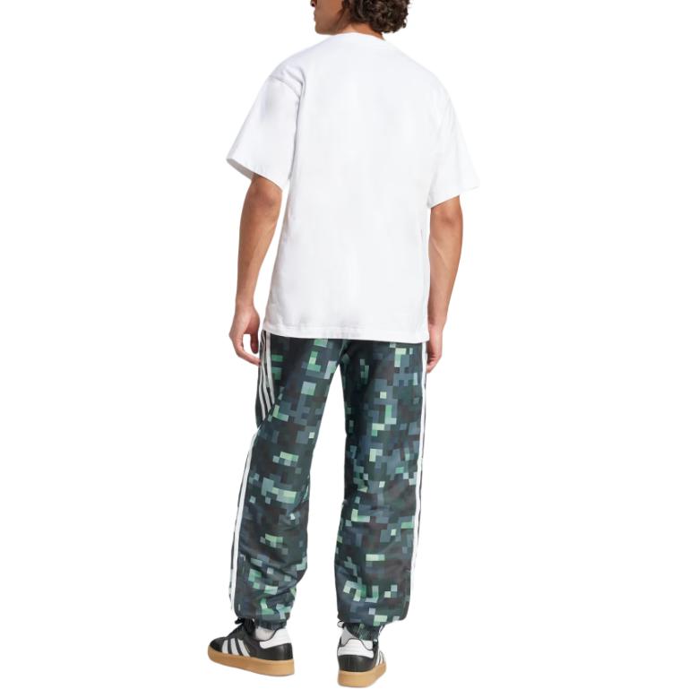 adidas x Minecraft Track Pants Asia Sizing 'Green' JZ9922