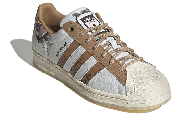 adidas Originals Superstar Shoes 'White Brown' IG5976