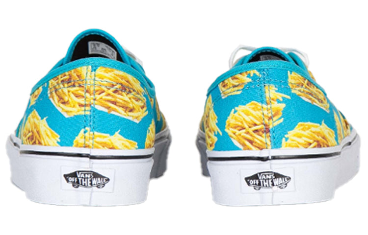 Vans Authentic French Fries Classic 'Blue Yellow' VN0004MKIFB