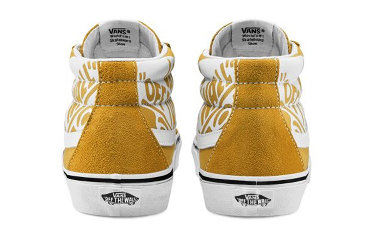 Vans SK8-Mid Reissue LOGO 'Yellow White' VN0A391FTY7