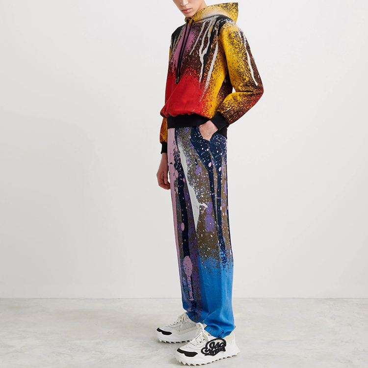 Off-White x Katsu Crossover FW21 Hoodie Red OWBB035S21JER0051084