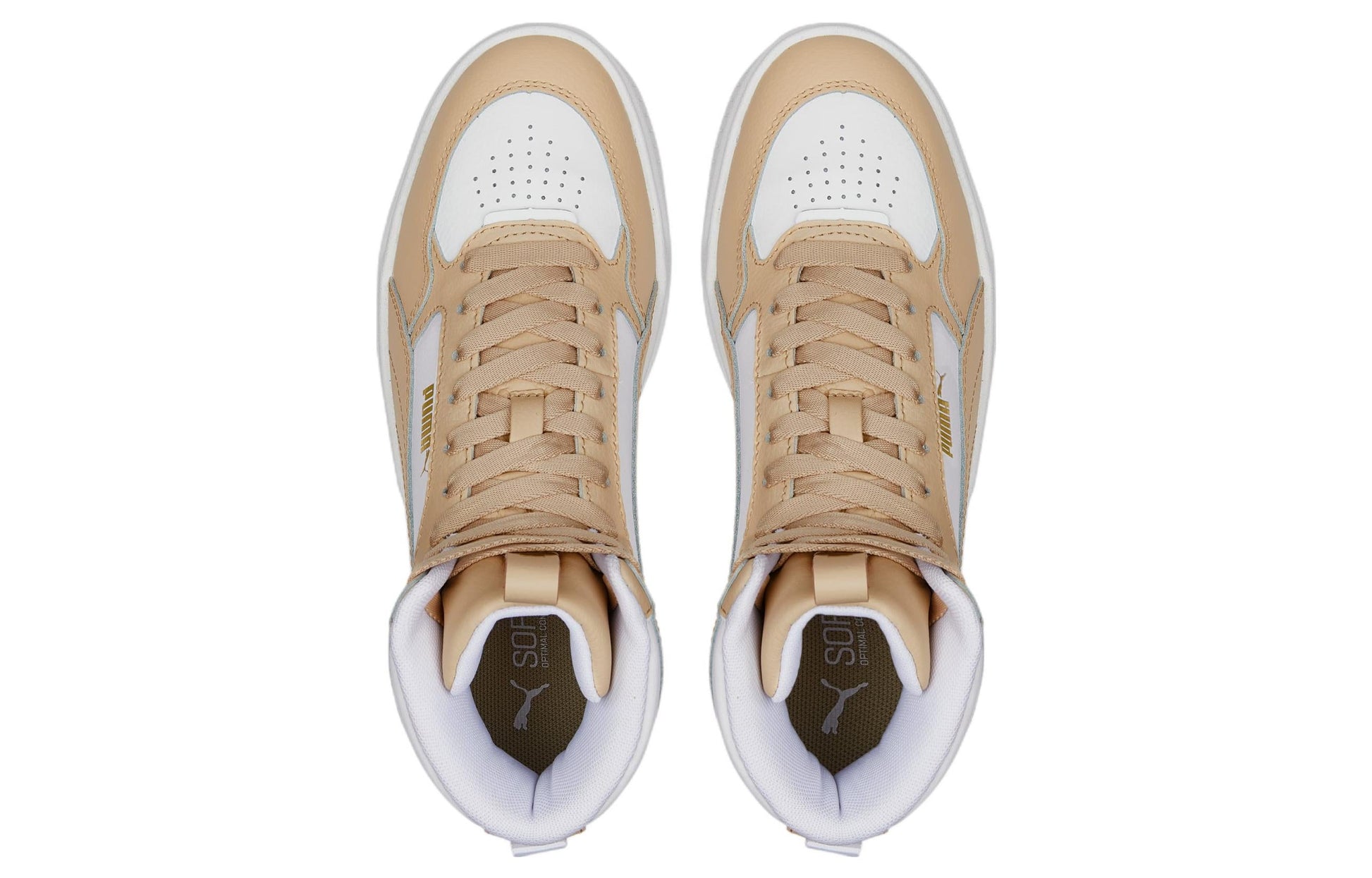 (WMNS) PUMA Karmen rebelle 'White Yellow' 387213-04