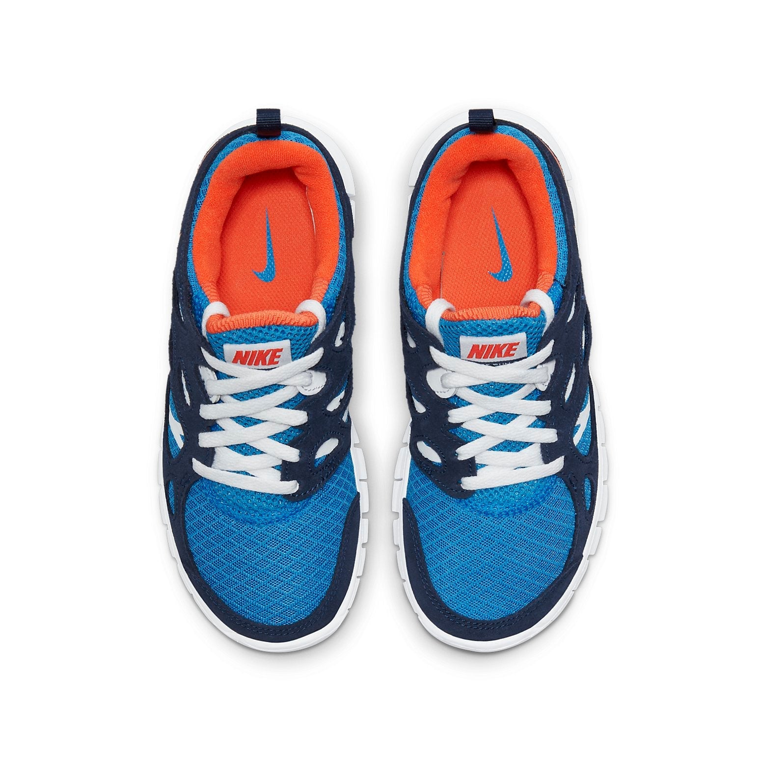 (GS) Nike Free Run 2 'Light Photo Blue Orange' DD0163-403