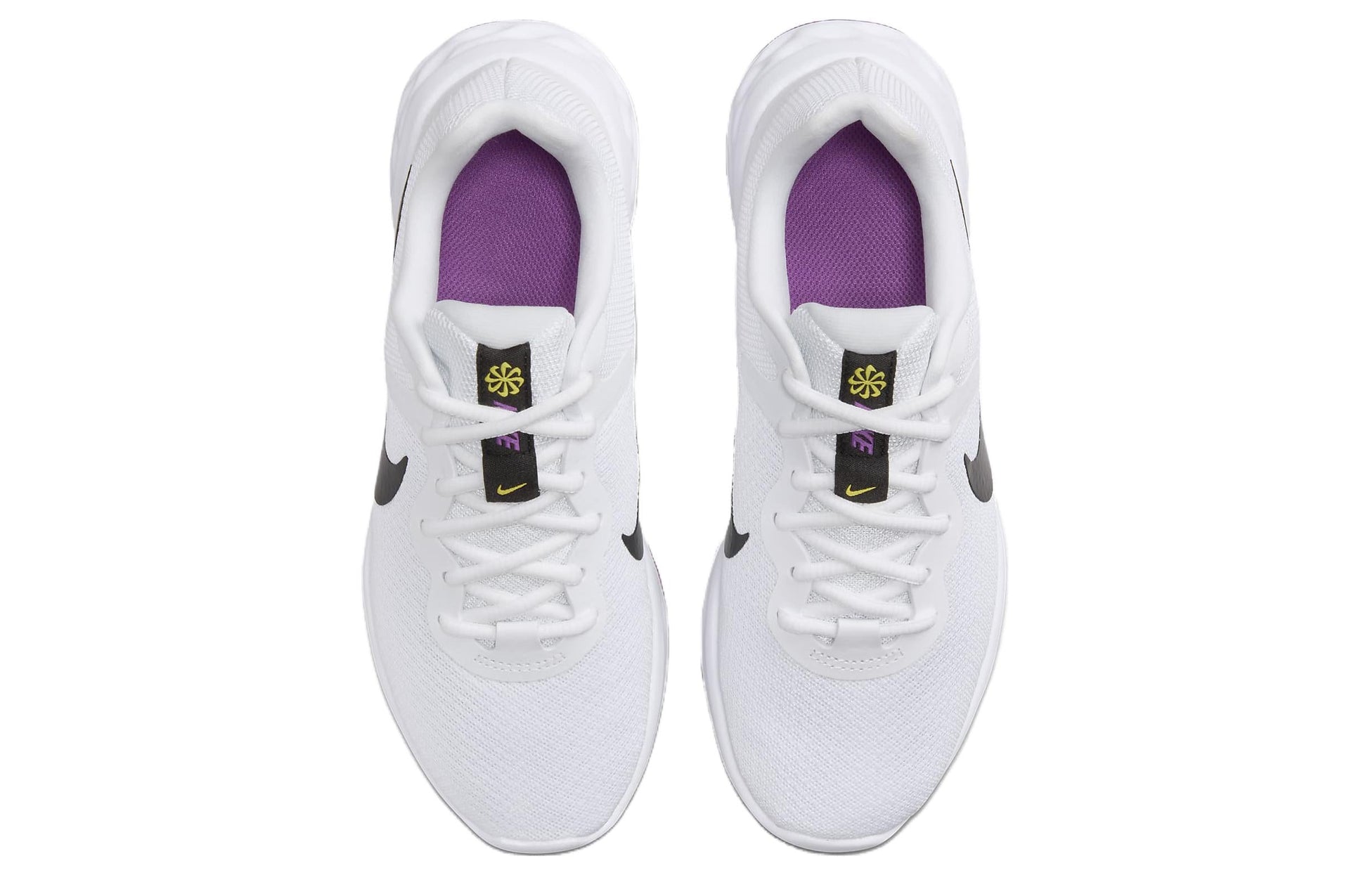 (WMNS) Nike Revolution 6 Wide 'White Vivid Purple' DC9001-106