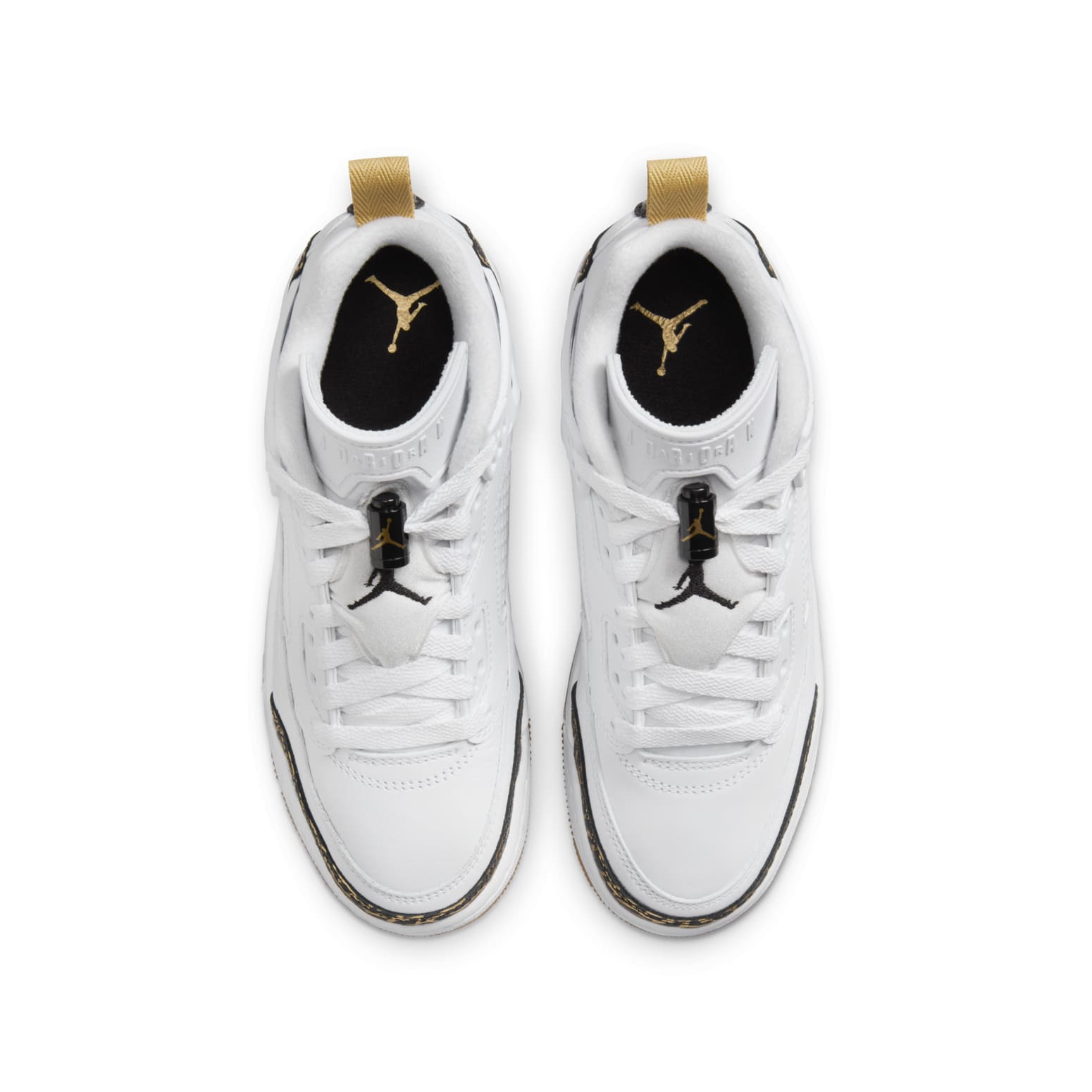 (GS) Air Jordan Spizike Low 'White Black Metallic Gold' HJ9022-100