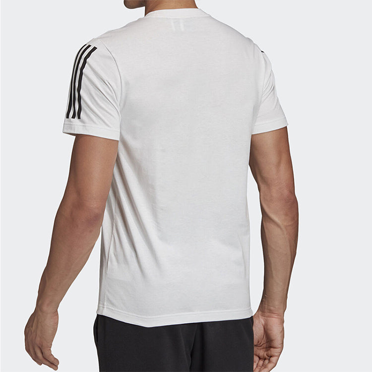 adidas Must Haves 3-Stripes Box Tee 'White' FS6656