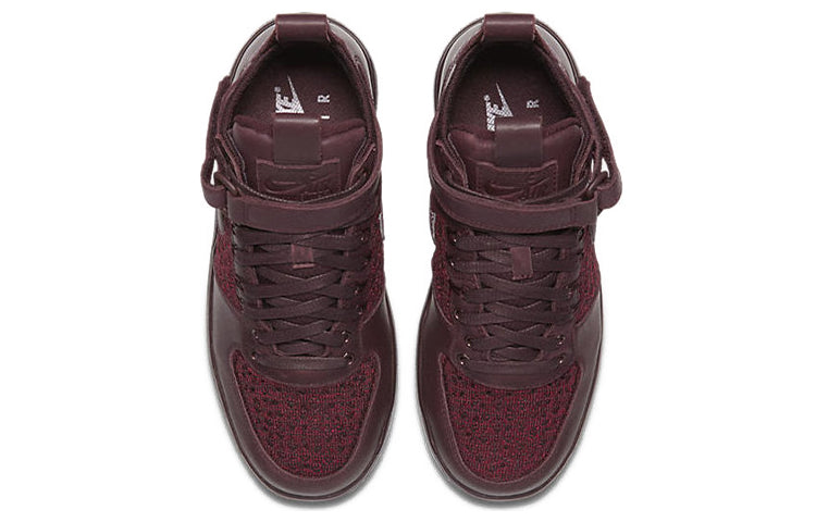 (WMNS) Nike Lunar Force 1 Flyknit Workboot 'Deep Burgundy' 860558-600