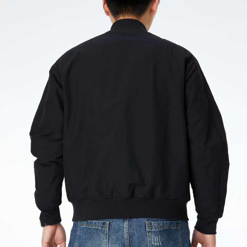 adidas Th Jkt Bomb Fleece Lined Stay Warm Casual Sports Jacket Black GM4403