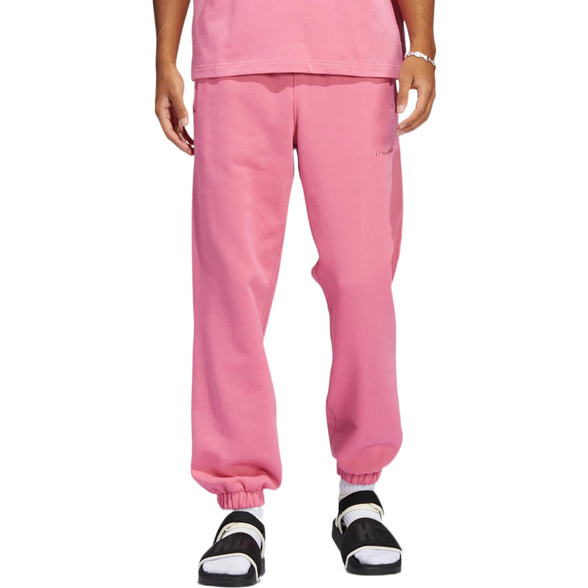 adidas x Pharrell Humanrace Small Logo Sweatpants 'Pink' HF9915