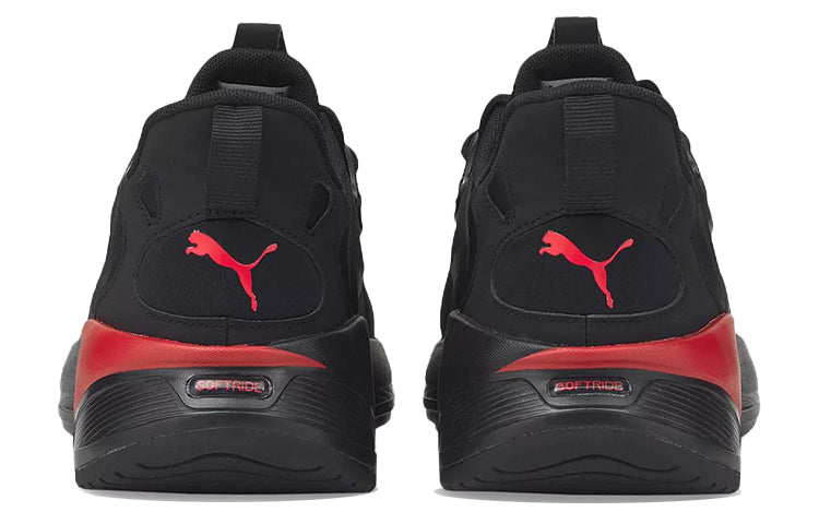 PUMA Softride Premier 'Ombre - Black High Risk Red' 376189-01