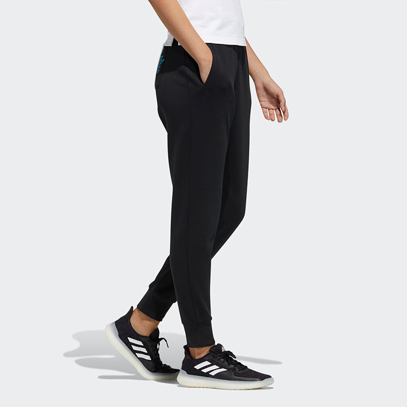 (WMNS) adidas Cny Pt Knit New Year's Edition Athleisure Casual Sports Long Pants/Trousers Black GP0723