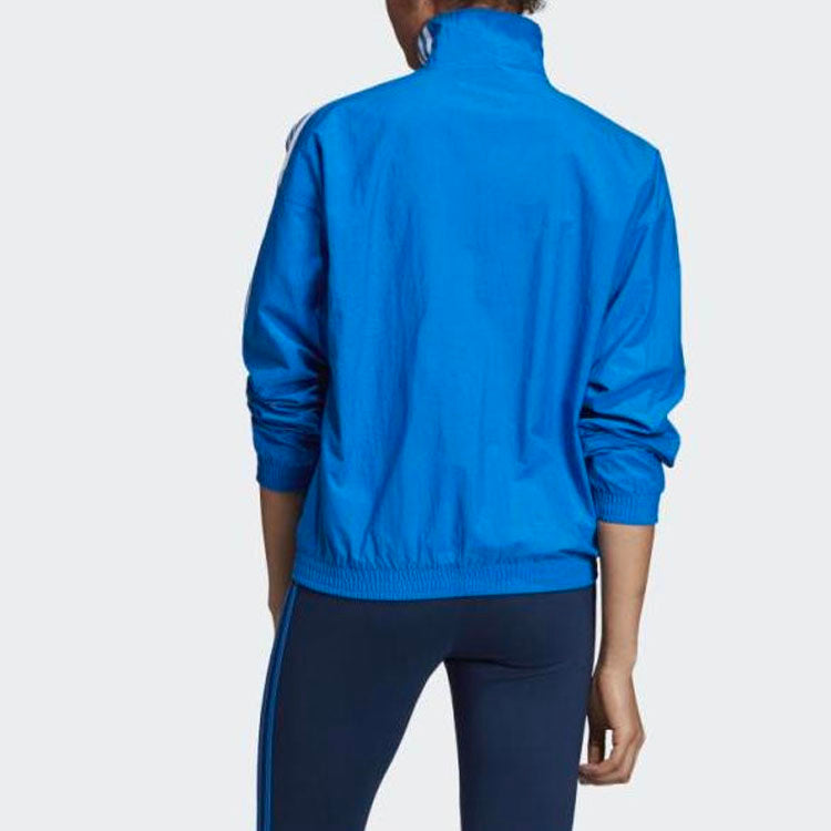 (WMNS) adidas originals Casual Sports Jacket Blue ED7540