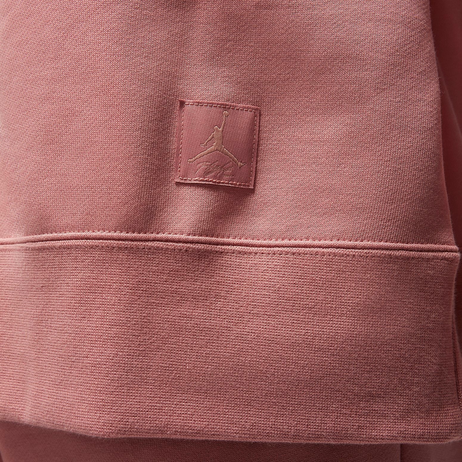 (WMNS) Air Jordan Flight Fleece Crewneck Sweatshirt 'Pink' FB5116-618
