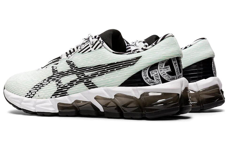 (WMNS) ASICS Gel Quantum 180 5 Black/Green 1022A297-300