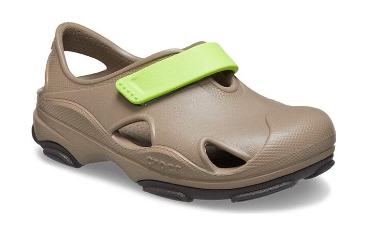 (PS) Crocs All Terrain Fisherman Sandals 'Beige Green' 208351-260