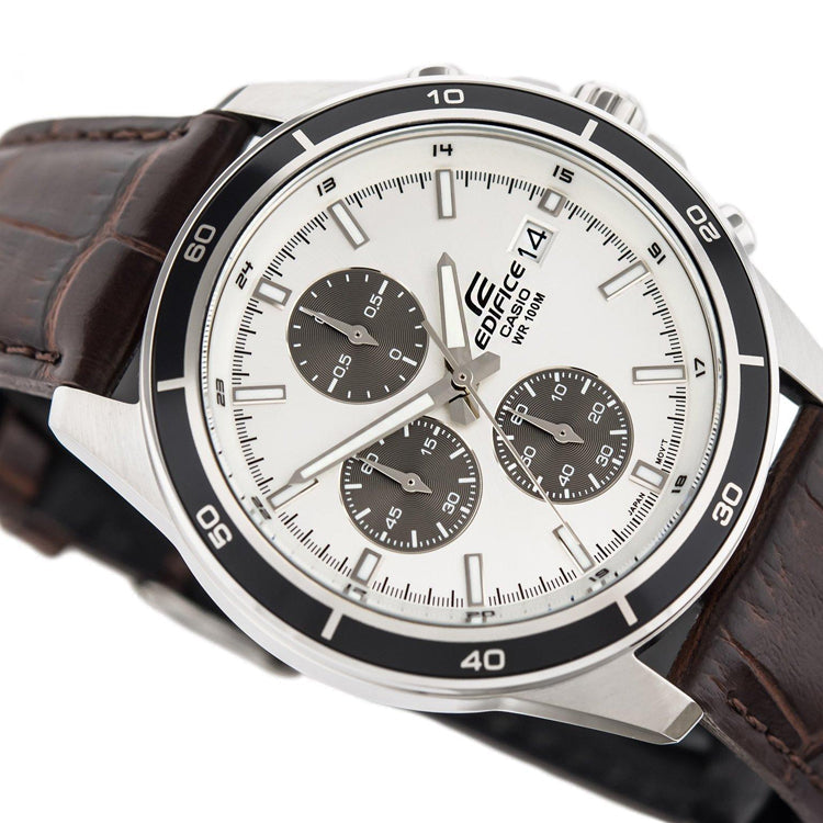 CASIO EDIFICE Series Leisure Fashion Hand Men's Quartz Mens Brown Analog EFR-526L-7AV