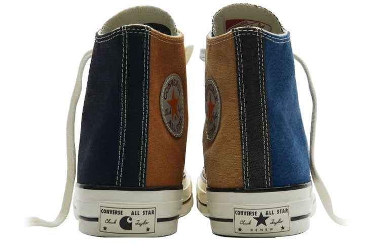 Converse Carhartt WIP x Renew Chuck 70 High 'Navy Brown' 168156C