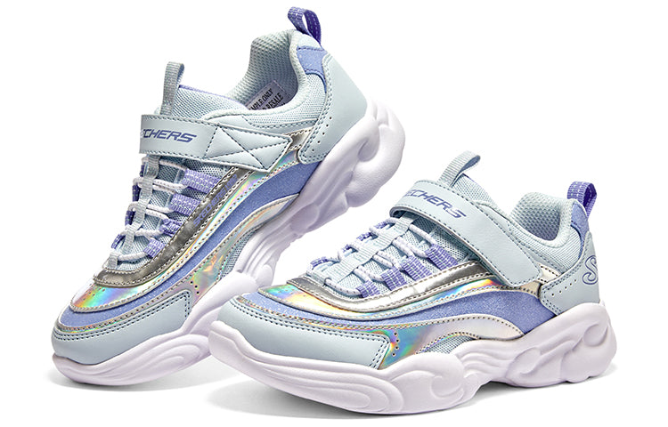 (GS) Skechers Unicorn Storm 'Blue Silver White' 302576L-LBLV
