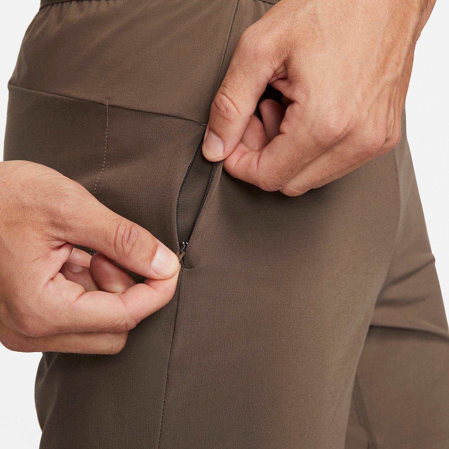 Nike Yoga 2 in 1 Shorts 'Brown' DC5320-004