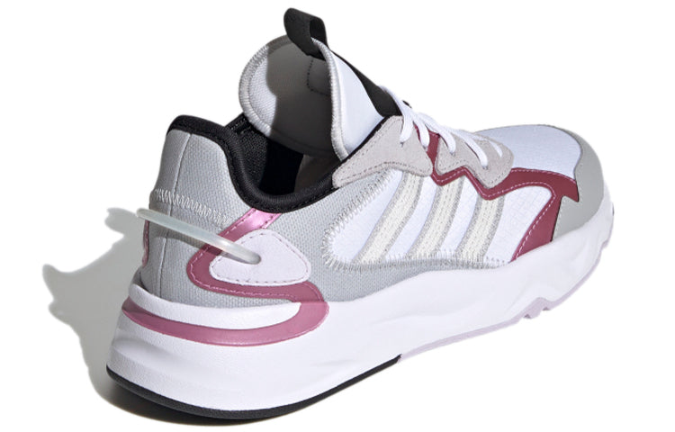 (WMNS) adidas neo Futureflow 'White Gray Purple' FX9149