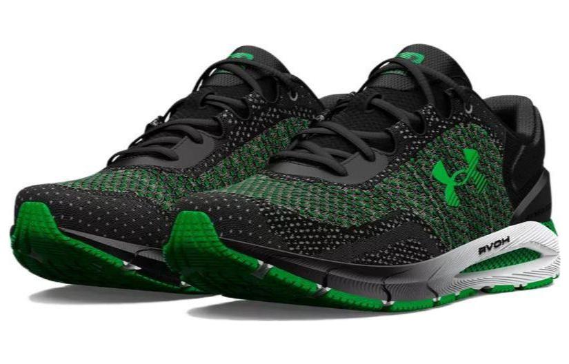 Under Armour Hovr Intake 6 Running Shoes 'Black Green' 3026134005