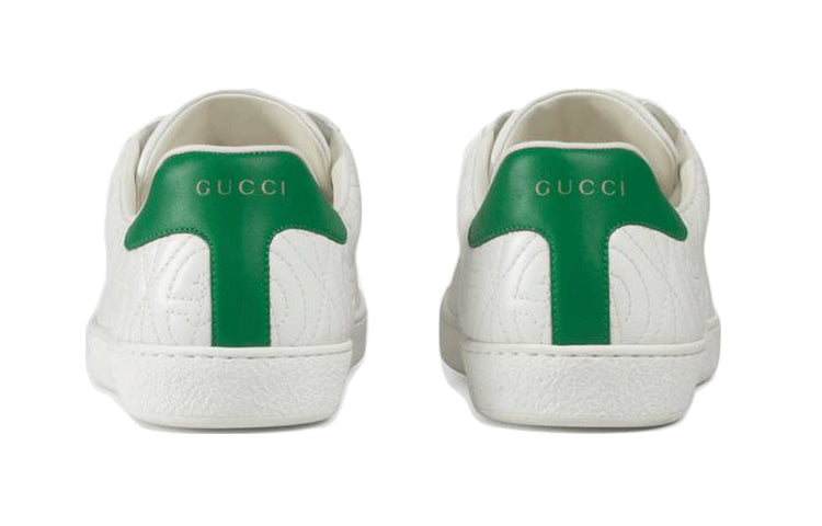 Gucci Ace G 'Rhombus  White' 598833-0R0A0-9063