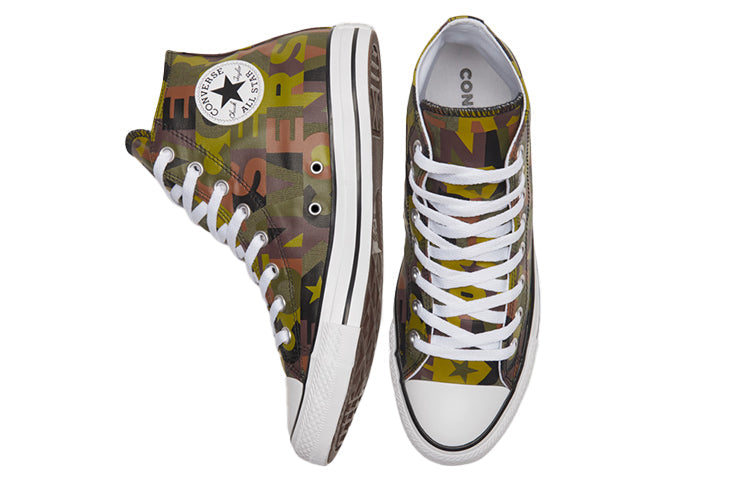 Converse Chuck Taylor All Star High Top 'Black Brown Yellow' 168713F