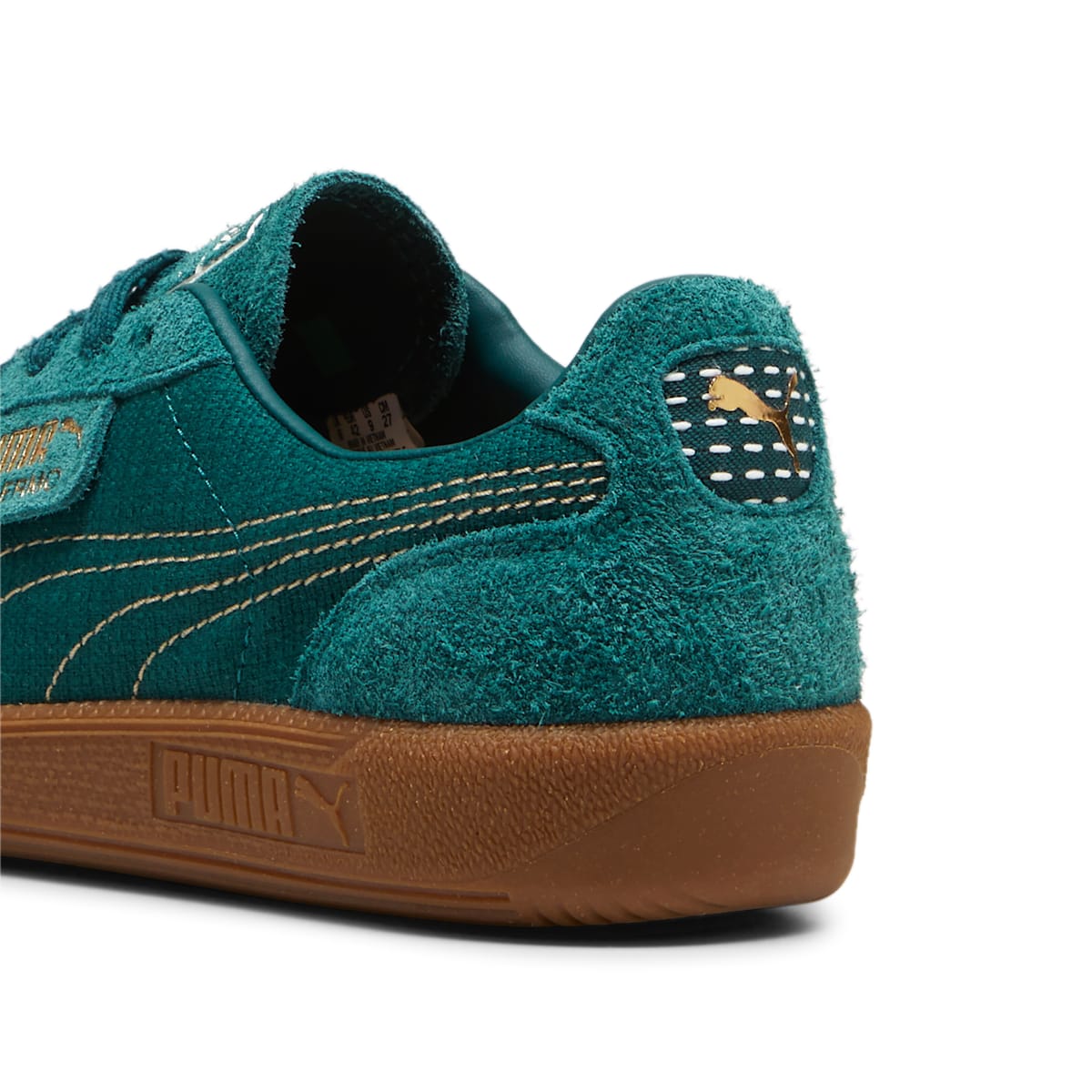 (WMNS) Puma Palermo Texture 'Dark Myrtle Gold' 398523-01