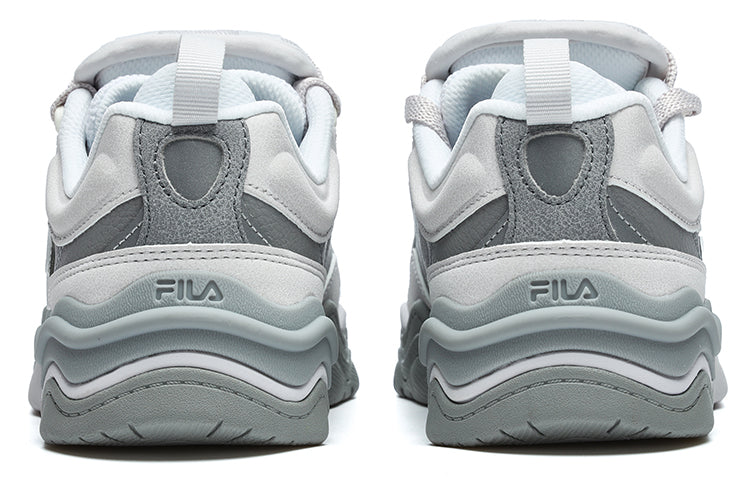 (WMNS) FILA FUSION Kick Sneakers 'White Grey' T12W242203FNA