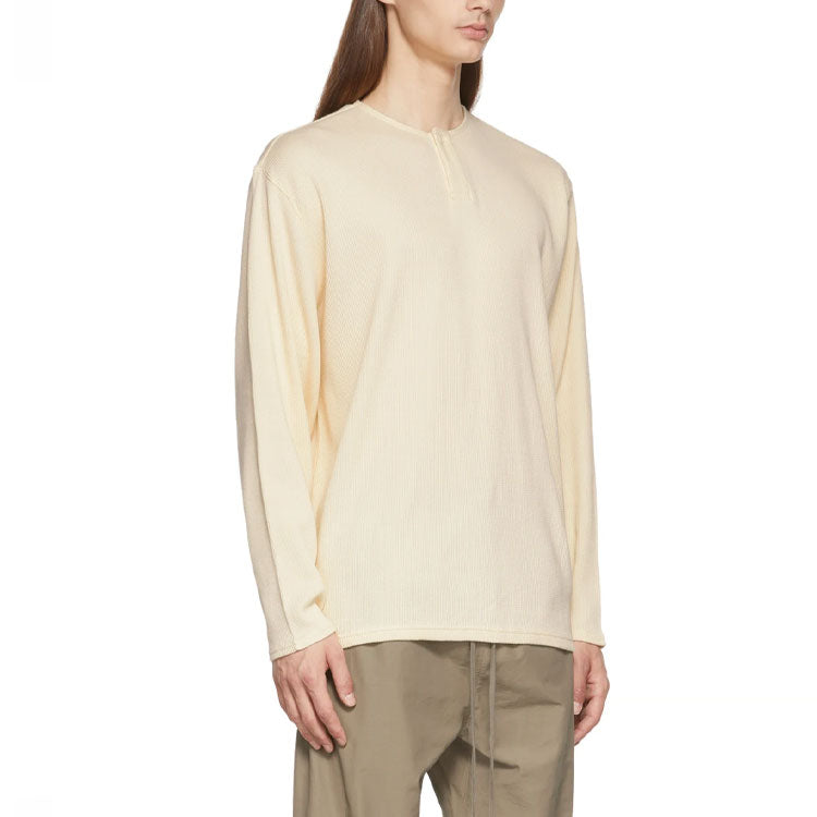 Fear of God Essentials FW21 Thermal Henley Tee FOG-FW21-125