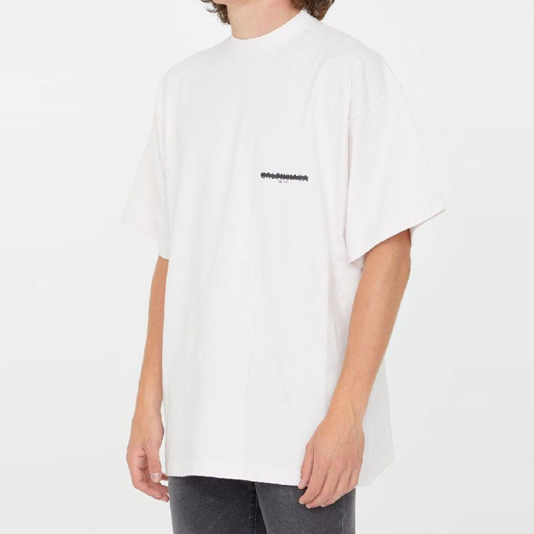 Balenciaga Strike 1917 Oversized T-shirt 'White' 694576TMVJ69800