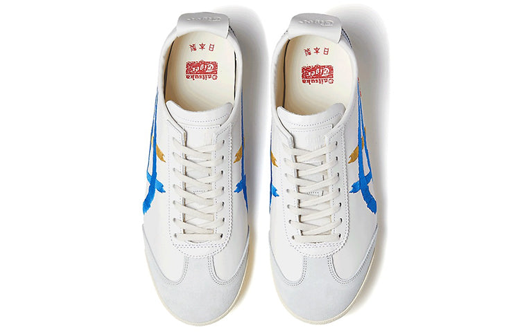 (WMNS) Onitsuka Tiger Mexico 66 Deluxe 'Katakana - White Directoire Blue' 1182A188-100