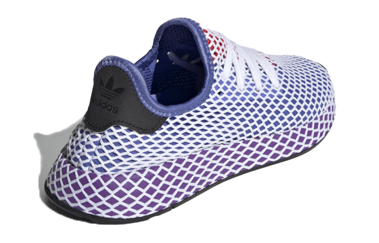 (WMNS) adidas originals Deerupt Runner Blue/Purple CG6095