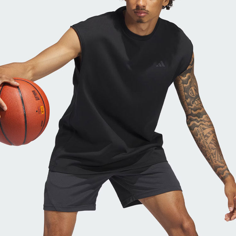 adidas Select Warm-Up Tank Top Logo 'Black' IM4220