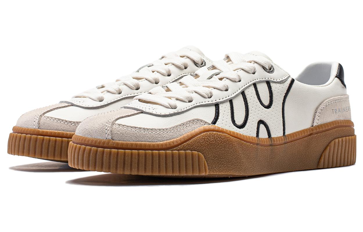 (WMNS) Li-Ning Yunchuan V2 'White Black Gum' AGCT394-5