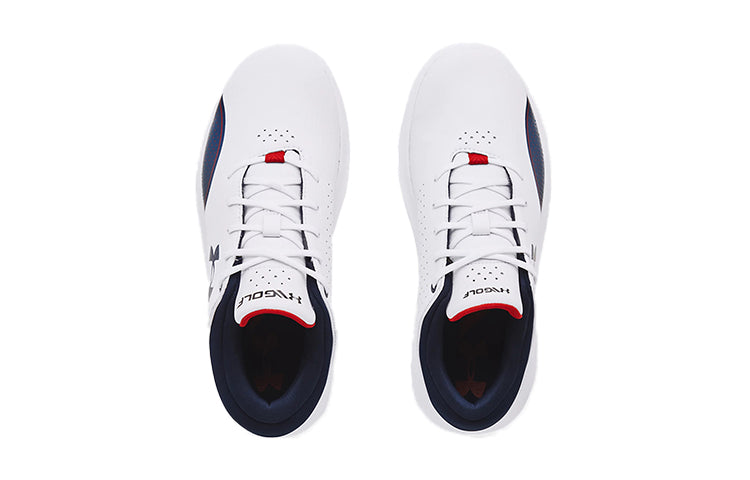 (GS) Under Armour Draw Sport SL Jr. Running Shoes White/Blue 3024020-102