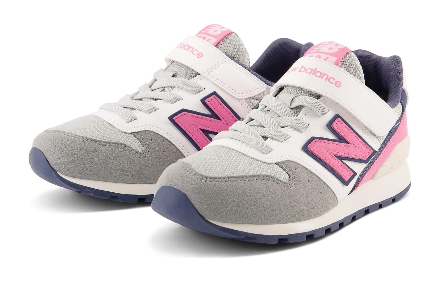 (GS) New Balance 996 Shoes 'White Grey Pink' YV996XG3
