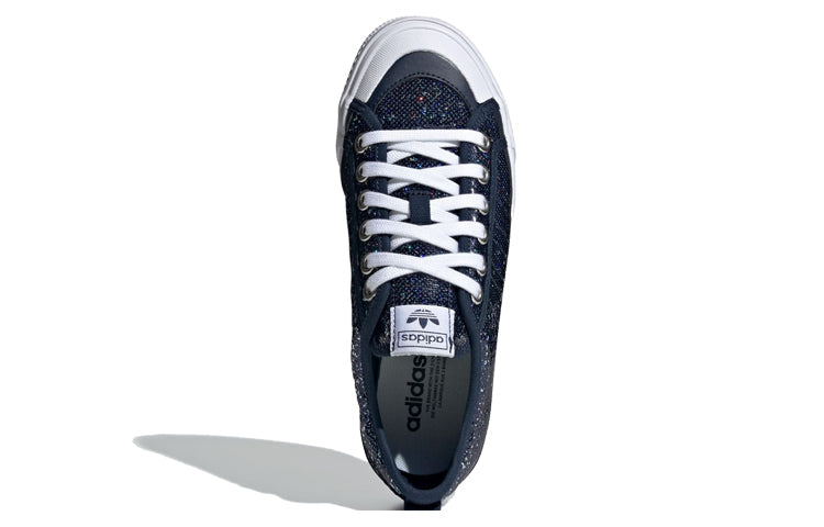 (WMNS) adidas Nizza Low 'Navy White' FW9947