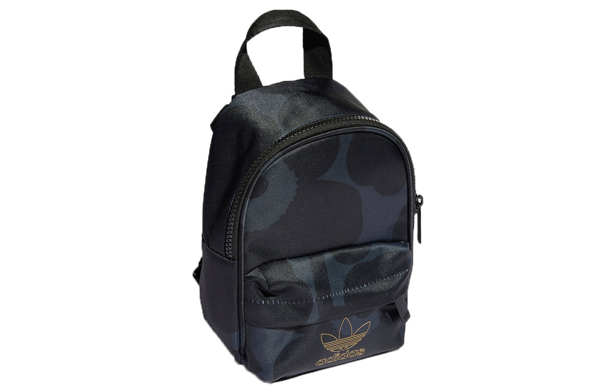 (WMNS) adidas Marimekko Mini Backpack 'Carbon Black' H09154