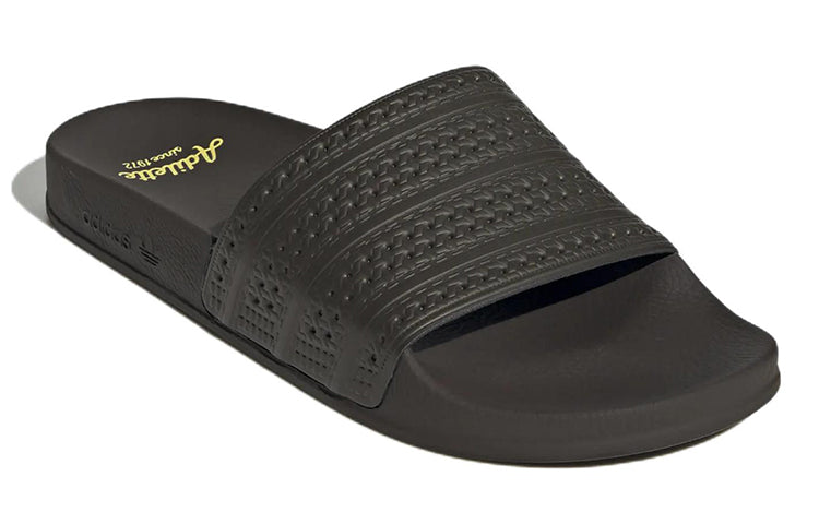 adidas Adilette Slides 'Shadow Olive' HQ9861
