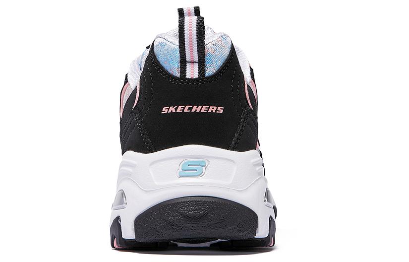 (WMNS) Skechers D'Lites Splendid Journey 'Black Multicolor' 149793-BKMT