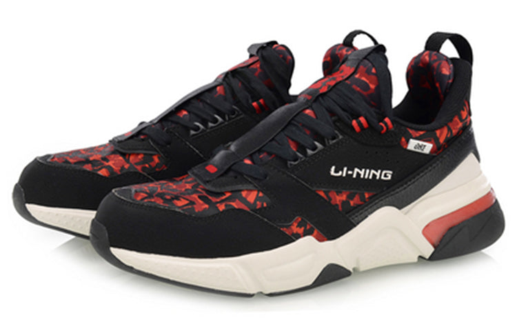 (WMNS) Li-Ning 001 Classic 'Black Red' AGCP024-2