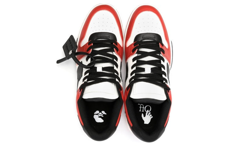 Off-White Out of Office Low Sneaker 'Red White Black' OMIA189S23LEA0012510