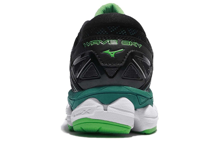 (WMNS) Mizuno Wave Sky 'Black Green' J1GD170206