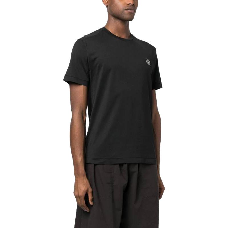STONE ISLAND Patch Logo T-shirt 'Black' 101524113-V0029