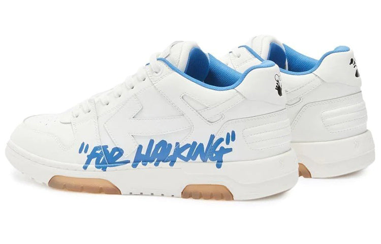Off-White Out Of Office Low-Top For Walking Sneaker 'White Blue' OMIA189S22LEA0030145