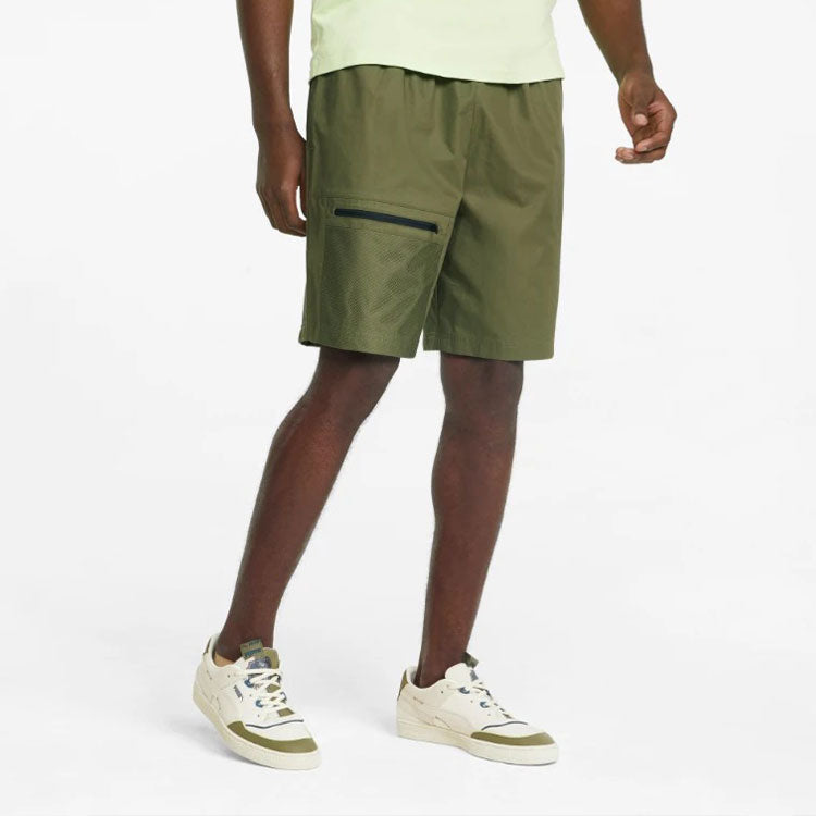 PUMA HC Twill Short 'Green' 536940-32