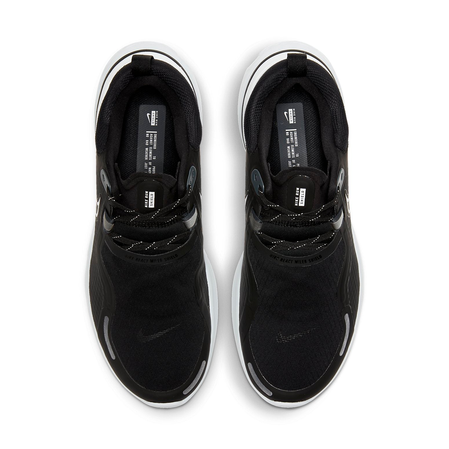 Nike React Miler Shield 'Black Pure Platinum' CQ7888-002