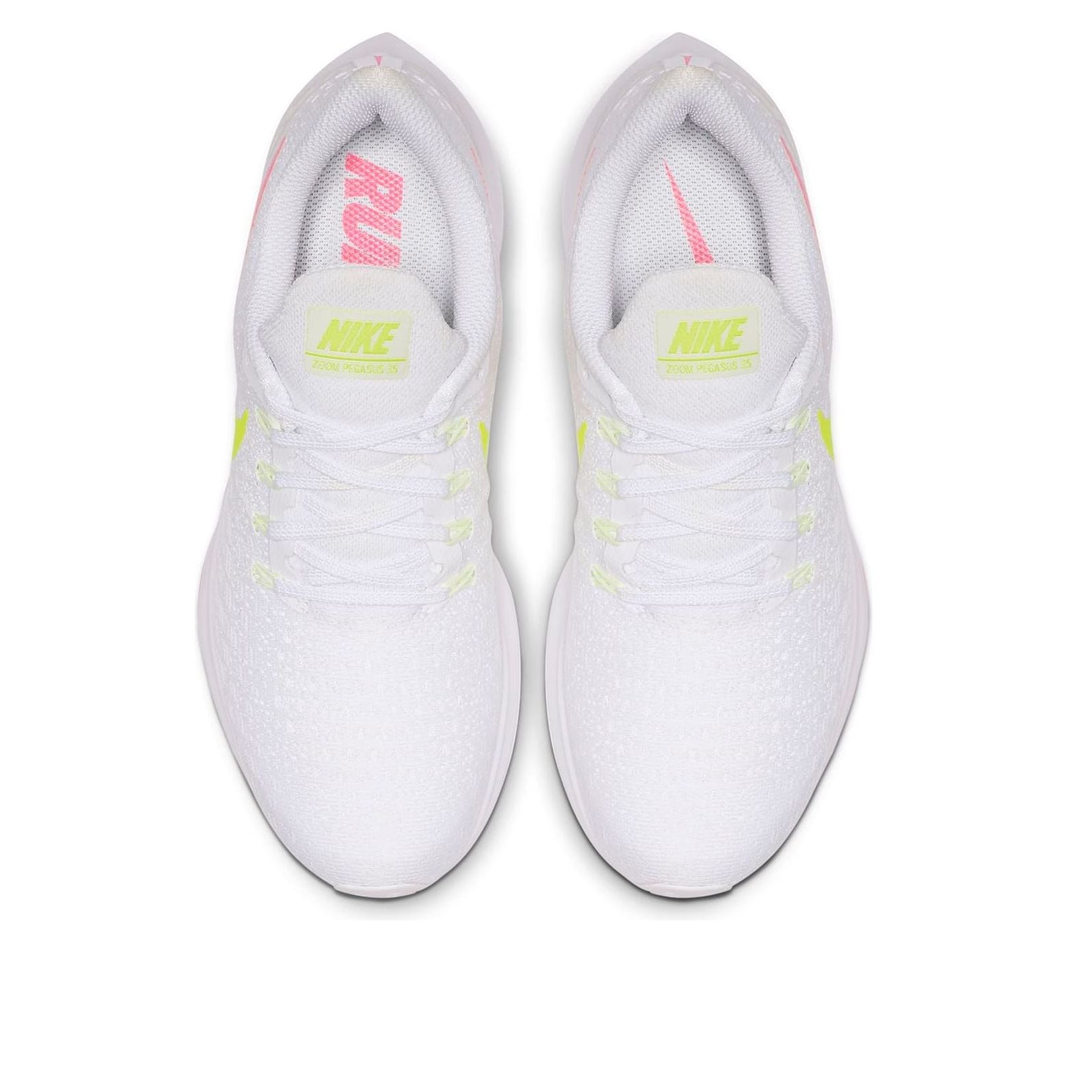 (WMNS) Nike Air Zoom Pegasus 35 'White Neon Pink Yellow' CI7694-100